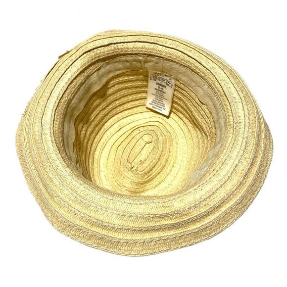 GYMBOREE Chambray Straw Fedora - Picture 4 of 4